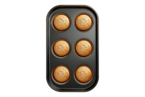 Muffin tin isolated on transparent background png