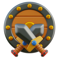 Shield 3D Illustration png