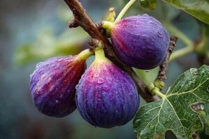 Figs on the tree photo