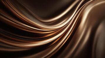 Smooth wave patterns in luxury background photo