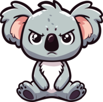 Koala bear cartoon clipart png