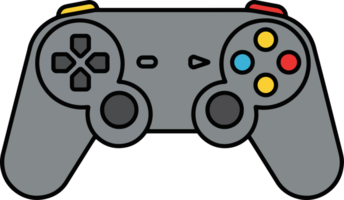 A game controller with four buttons png