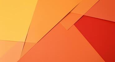 A colorful abstract background with orange, yellow and red shapes photo