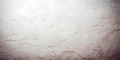 White Textured Wall Background Subtle Rough Surface Cream Plaster Design Element photo
