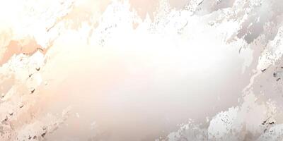 Abstract Beige and White Paint Splatter Background photo