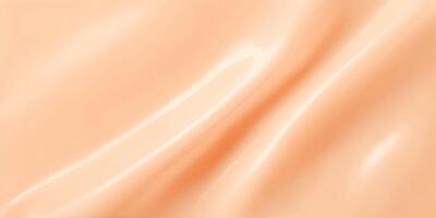 Peach Cream Liquid Cosmetic Texture Background photo