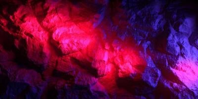 Pink and Purple Rock Texture Illuminated Background photo