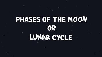 Moon Phases Explained Lunar Cycle Illustration video