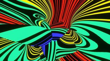 VJ loop surreal animation of colors. video