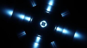 VJ Loop rotation of abstract flickering glow. video
