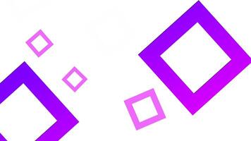 pink and purple gradient rectangle animated background video