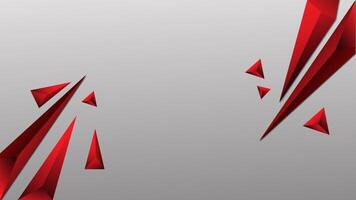 abstract triangle background animation with copy space video