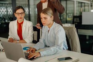 Effective collaboration with team members and tools is essential for success in the workspace photo