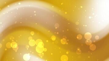 abstract gold bokeh, creating a shimmering luxurious background, suitable for luxury branding, festive designs, and elegant compositions. video