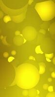Yellow circles overlapping on a yellow background. Suitable for abstract designs, modern patterns, graphic design projects, and vibrant backgrounds. video