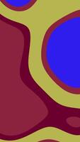 Abstract artwork featuring blue, red, and yellow shapes. Perfect for vibrant and energetic design projects, modern art concepts, and creative backgrounds. video