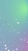 Pastel gradient background with scattered white bokeh lights. Suitable for feminine designs, wallpapers, social media posts, and digital art projects. video