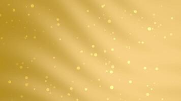 Luxurious gold fabric background with delicate golden dots. Perfect for elegant designs, invitations, event decorations, and upscale branding projects. video