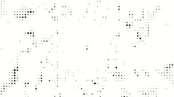 Abstract Dots Forming Halftone Pattern Animation video