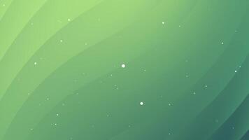 green textures with flowing curves and light particles, creating a dynamic and natural backdrop with subtle glitter video