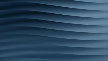 dark blue animated background featuring soft, curved wave patterns. Perfect for technology themes, corporate videos, and stylish design projects video