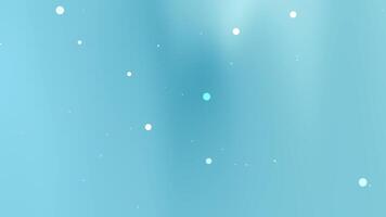 blue abstract background with a gentle gradient and scattered light dots. The glowing particles add depth, making it suitable for digital art, motion graphics, and creative designs video