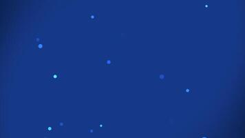 dark blue background with floating light particles. A fresh and dynamic backdrop with subtle glitter video