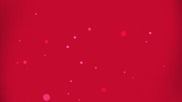 red background with light dots. Ideal for energetic or contemporary designs video