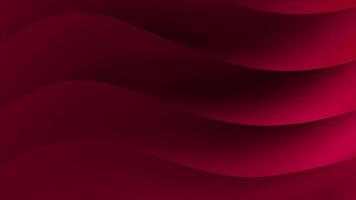 dark red background with flowing curved lines and smooth transitions. A modern and elegant background loop with a luxurious feel video