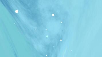 blue abstract background with a flowing cloudy texture and glowing floating particles. Ideal for digital designs, motion graphics, and creative projects video