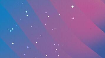 blue backgroun with colorful curves and drifting particles. Use in motion graphics,or creati video
