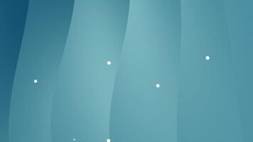 blue background with soft, flowing waves and glowing particles. Ideal for digital media, animations, motion graphics, and stylish presentations video