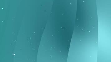 blue background with clean flowing shapes and gentle sparkles. Contemporary background with a refined, dynamic feel video