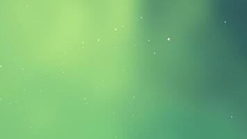 green background with subtle light particles and gentle texture. A calming and natural background loop with a touch of sparkle video