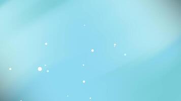 blue gradient background with floating white particles, creating a dreamy, celestial, and futuristic atmosphere. Ideal for digital designs, presentations video