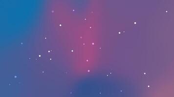 blue background with a dreamy blend of pink and blue gradients and glowing particles. Suitable for motion design, digital scenes, or relaxing visual experiences video