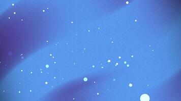 blue Abstract particle animation with floating light dots on a flowing blue and purple background. A tranquil, modern loop for motion graphics, branding, or creative visuals video