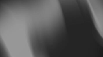 black-and-white abstract background with soft, elegant waves video