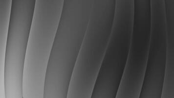 black-and-white animated backdrop with gentle flowing curves. Suitable for abstract digital art, motion design, and professional visuals video