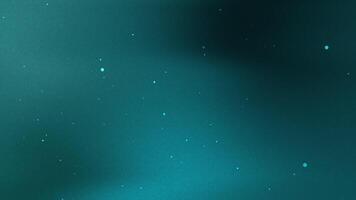dark green gradient background with soft glowing particles drifting over a teal gradient. video