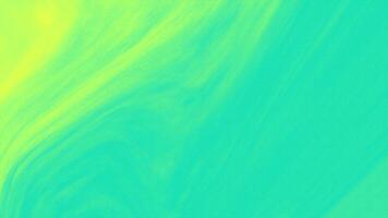 green background with smooth, swirling waves in teal and yellow. Organic and elegant motion ideal for digital design, UI, or abstract media use video