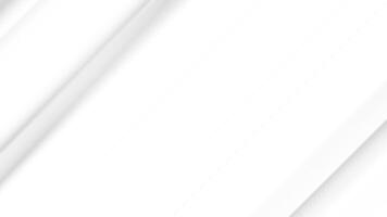 Abstract elegant background with diagonal clean gray white stripes. Digital minimal geometric background. Minimalistic luxury corporate clean background. Seamless loop video