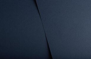 Dark blue matte paper texture with an elegant finish, featuring simple geometric lines and an photo