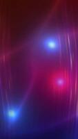 Luminous light pulses generating vibrant gradient background with seamless color transitions, blending dynamic spectrum of warm and cool hues. video