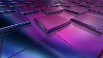 Dark Pink Rounded Plates, Business Background, Exclusive, Elegant Template, Reflection, Colors video