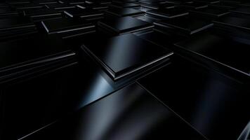 Black Rounded Plates, Business Background, Elegant Template, Exclusive, Colors, Reflection video