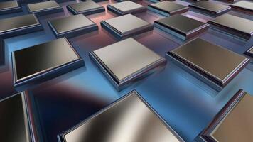 Silver and Pearlescent Rounded Plates, Elite Template, Colors, Business Background, Reflection, Exclusive video