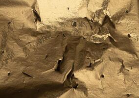 Royal gold foil texture with a premium, metallic finish, creating an elegant and grungy effect. Rich photo