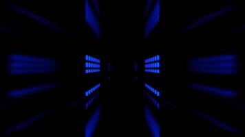 Orange and Blue Flashing Neon Technochannel Background VJ Loop in 4K video