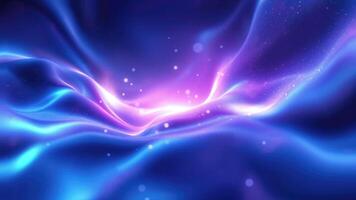 Stylish Blue Gradient Mesh and Sparkling Particle Animation video
